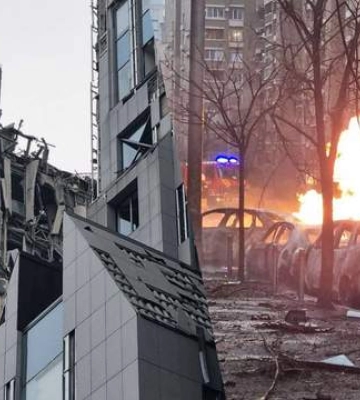 Киев в огне после ракетной атаки: все, что известно о последствиях удара по столице 20 декабря