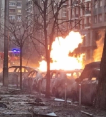 Росіяни вдарили ракетами по Києву: одна людина загинула, кілька постраждали