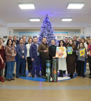 На Хмельницькій АЕС відбувся розіграш благодійної лотереї на підтримку ЗСУ