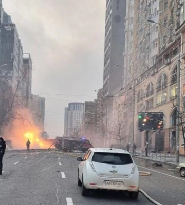 У Києві пролунали потужні вибухи