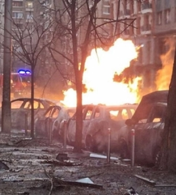 Ворог вдарив по Києву «Кинджалами» та «Іскандерами» 