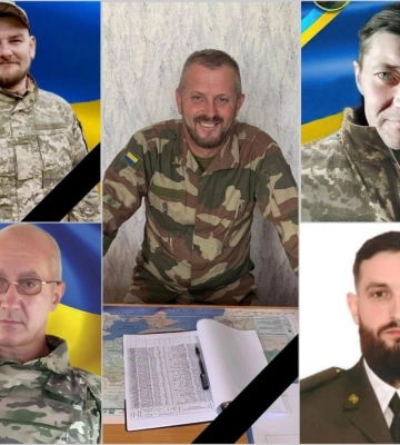 На Рівненщині попрощалися із п'ятьма Захисниками