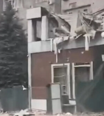 Будівлю "МГБ ДНР" атаковано в окупованому Донецьку. ВIДЕО