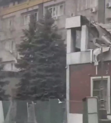 В оккупированном Донецке утром гремели взрывы, работала ПВО