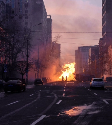 Получил ли повреждения костёл Святого Николая в Киеве - появилось видео
