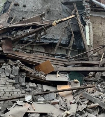 У Кривому Розі показали наслідки російського удару