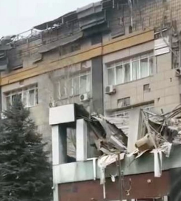 У Донецьку ракети вдарили по будівлі російської ФСБ, де допитували і катували українських військових — ЗМІ
