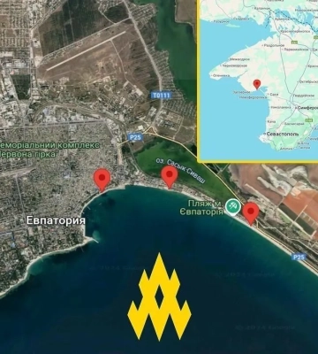 Терористи облаштовують нові вогневі позиції на набережній Євпаторії - &quot;АТЕШ&quot;