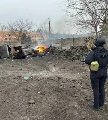 Российские военные семь раз обстреляли населенные пункты Донецкой области за сутки
