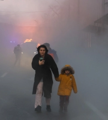 Київ у вогні: наслідки нічної атаки РФ на столицю (фотогалерея)