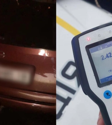 П’яний водій на Рівненщині втікав від патрульних