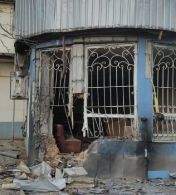 Кількість поранених унаслідок ранкового обстрілу Херсона збільшилася до 11
