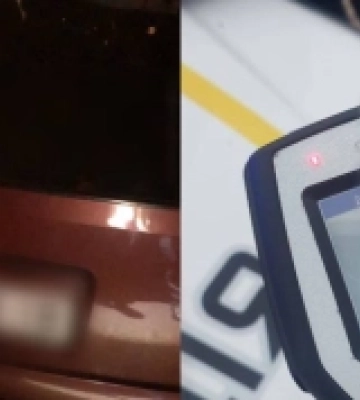 На Демидівщині нетверезий водій намагався втекти від патрульних