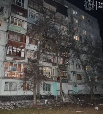 Атака «Шахедами» Запоріжжя: серед  постраждалих дитина (ФОТО, ВІДЕО)