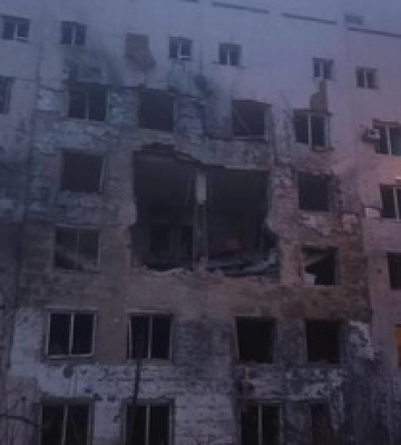 Появились подробности ночного удара по онкодиспансеру в Херсоне
