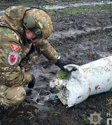 На Сумщине обезвредили боевую часть сбитой российской ракеты Х-59. ФОТО