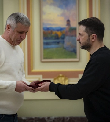 Зеленський нагородив харківських енергетиків (фото, відео)