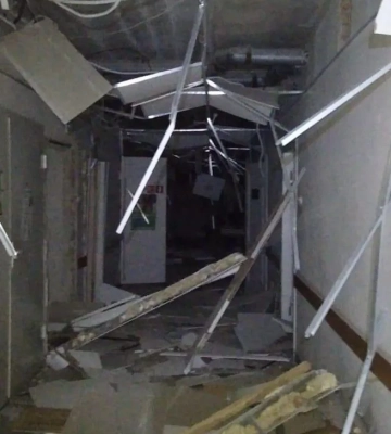 Ворог ударив КАБами по онкоцентру в Херсоні: є значні руйнування. ФОТОрепортаж