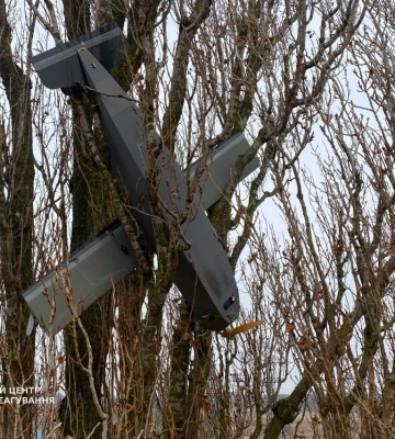 На Київщині виявили російський безпілотник-приманку