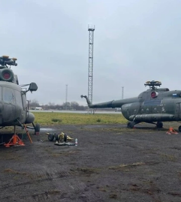 Польща передала Україні три гелікоптери
