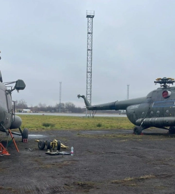 Польща передала Україні три гелікоптери Мі-8 і Bell 412-HP