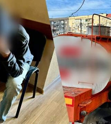 В Одесі чоловік підпалив вантажівку, бо вона закривала краєвид із його вікна