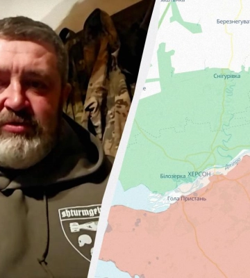 &quot;Дніпро для них - це смерть&quot;: Братчук висловився про активність росіян на Херсонщині