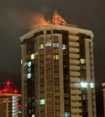 У Броварах уламки дрона влучили в багатоповерхівку
