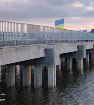 На Миколаївщині відновили важливу мостову переправу