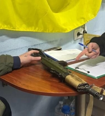 Жителі Одещини декларують знайдену зброю: за неповний місяць зареєстрували понад 100 одиниць