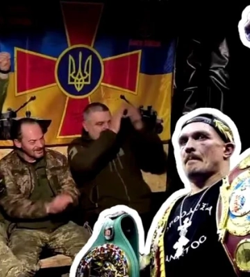 Як українські військові на передовій вболівали за Усика. Емоційне відео