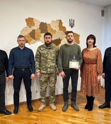 Третя штурмова бригада передала подяку міськраді на Рівненщині