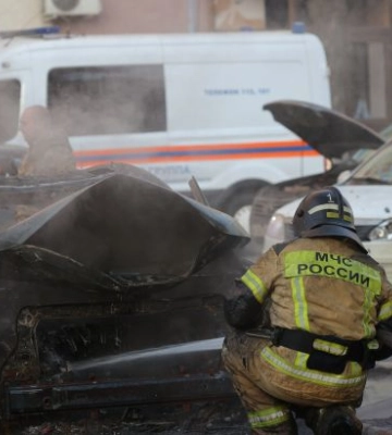 В окупованому Бердянську підірвали автомобіль голови окупаційної ради міста, – ЗМІ