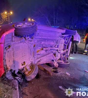 На Львівщині затримали водія, який у стані сп’яніння скоїв ДТП