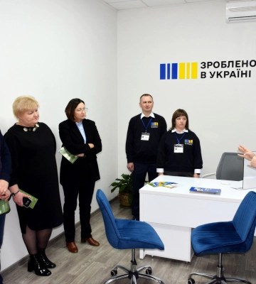 У Камінь-Каширській громаді відкрили офіс «Зроблено в Україні»