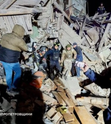 У Святвечір ворог вдарив по житловому будинку у м. Кривий Ріг