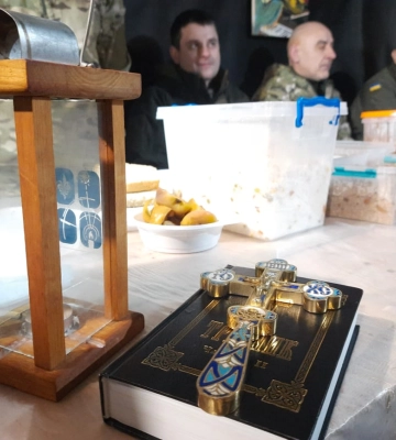 Рождество на фронте: как отмечают защитники из харьковской бригады НГУ 