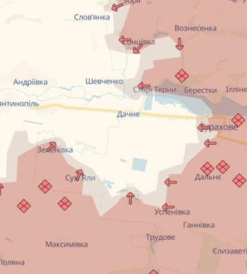 Украинские войска потеряли отдельные позиции на Кураховском направлении