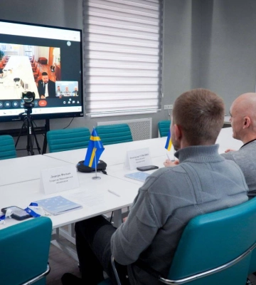 Розширюємо міжнародні партнерства: мер Олександр Сєнкевич провів зустріч з командою муніципалітету Треллеборга