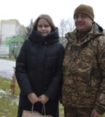 Рівненські нацгвардійці з подарунками відвідали родини загиблих і зниклих безвісти побратимів