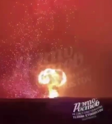 Дрони СБУ підірвали склад боєприпасів на полігоні “Кадамовський” в Ростовській області, – джерела