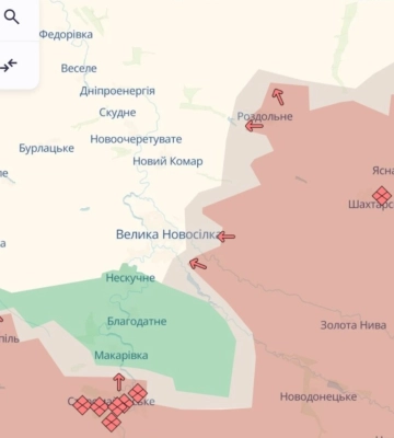 Новини невтішні: журналіст про загрозливу ситуацію на межі Донеччини і Запоріжжя
