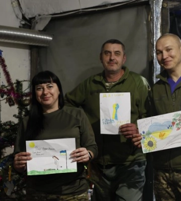 Різдво на фронті: українські захисники відзначають Святвечір на Краматорському напрямку