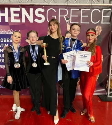 Кропивницькі танцівники підкорили п'єдестал чемпіонату Європи з бального спорту (ФОТОФАКТ)
