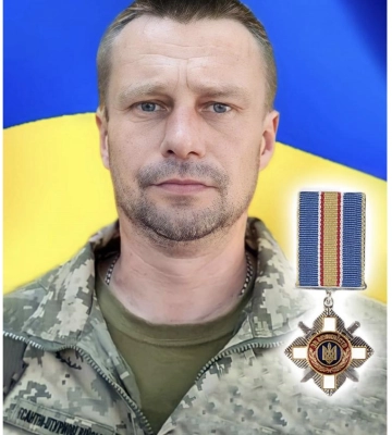 Родині загиблого воїна з Вінницької області передали орден «За мужність»