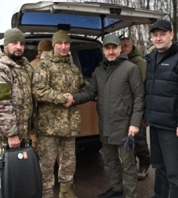 Мирослав Білецький відвідав закарпатських воїнів на передовій