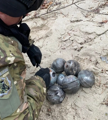На Кіровоградщині знищили касетні суббоєприпаси крилатої ракети