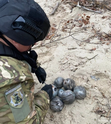 На Кіровоградщині знищили касетні суббоєприпаси крилатої ракети