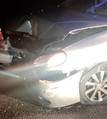 У Кропивницькому п’яний водій Daewoo влетів у стовп