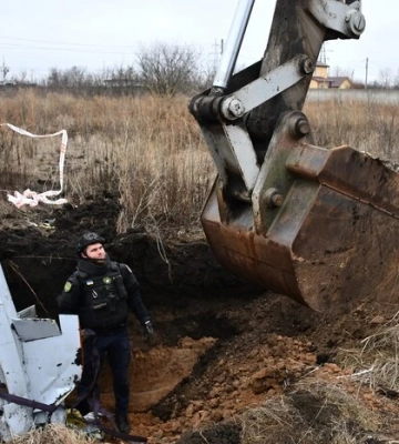 У Харкові піротехніки знешкодили ракету Х-59, яка не розірвалася після падіння